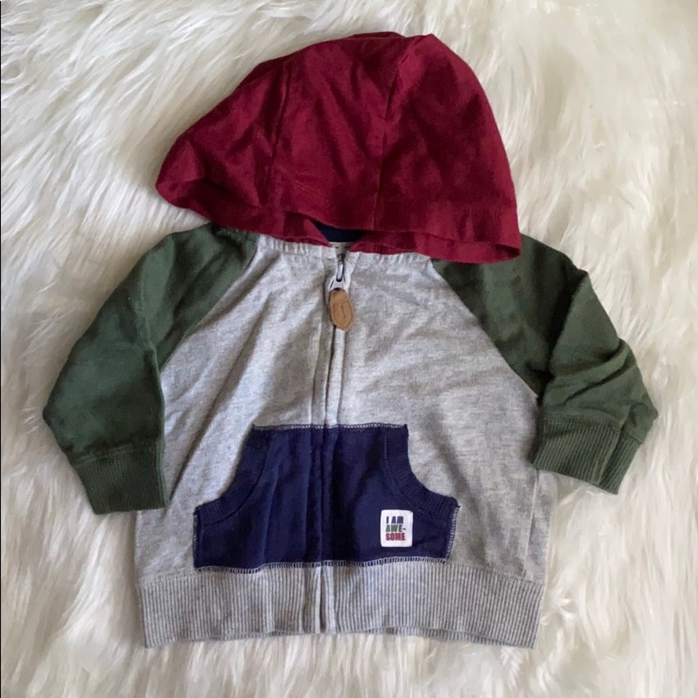 Carter’s Color Block Zip Hoodie